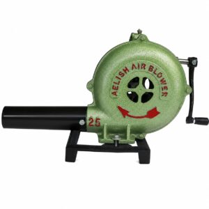 Durable Cast Aluminium Hand Crank Manual Forge Blower 8 in. Casing