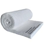 Ceramic Fiber Insulation Blanket - 2" x 24" x 24? - 2400F 8# Density - Fireproof Insulation Blanket for Fireplace, Propane Forge, Stove, Kiln, Furnace, Pizza Oven Insulation, Dishwasher Insulation