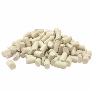 Simond Store Ceramic Rock Tumbling Media 15 Lbs Small Cylinders Rock Tumbler Filler to Polishing Small Rocks, Small Crystals, Gem Stones, and Jewelry