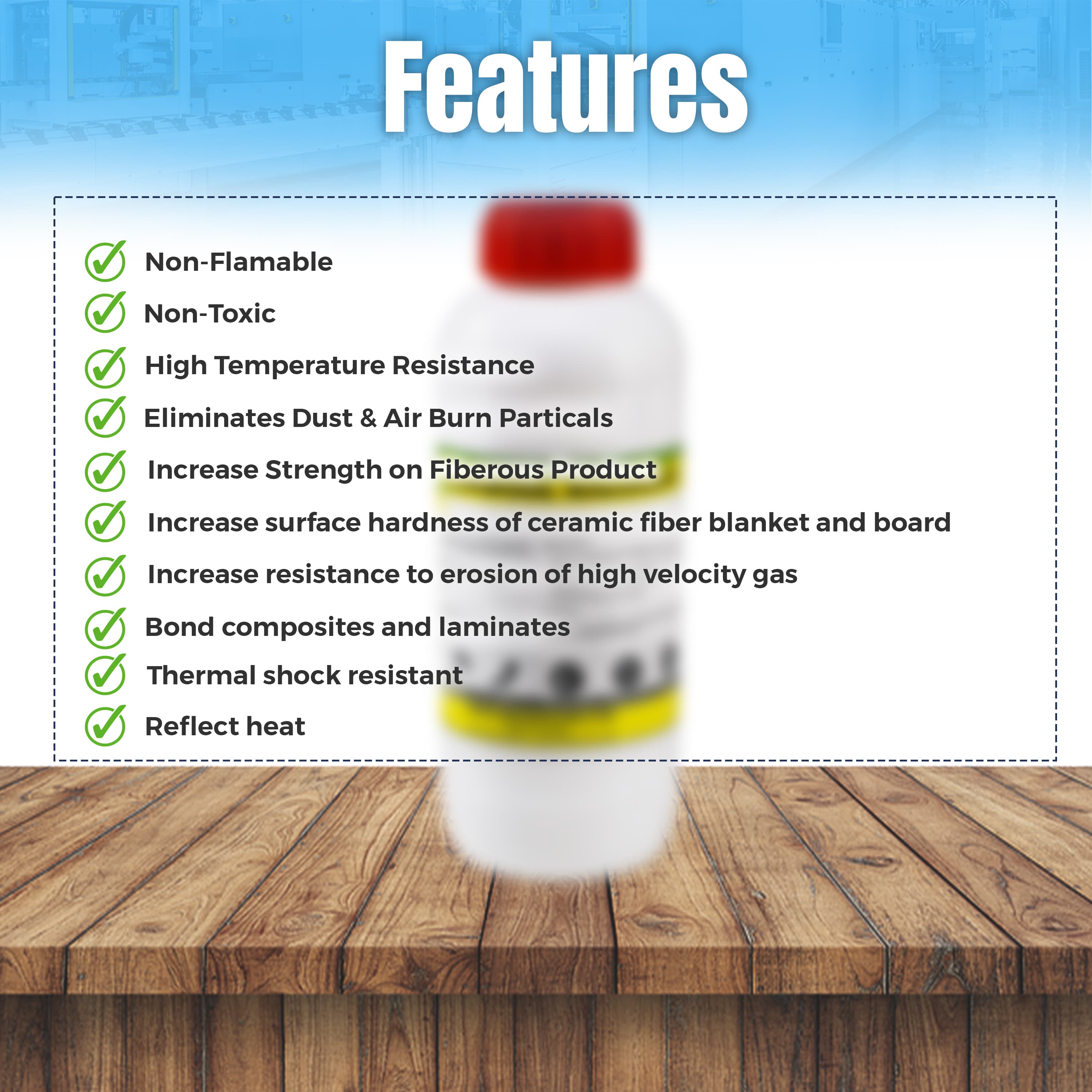 Simond Store Ceramic Fiber Rigidizer - 2300°F Rated Surface Coating For Forge & Furnace Insulation