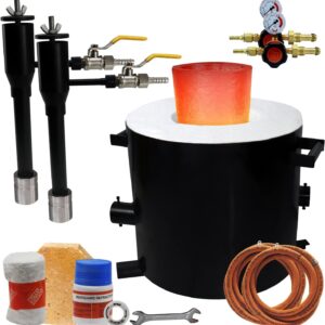 20 Kg Propane Melting Furnace Precious Metal Melting Gold Silver Copper Brass Bronze Light Duty Forge