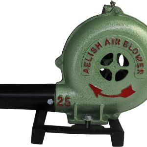 Durable Cast Aluminium Hand Crank Manual Forge Blower 8 in. Casing
