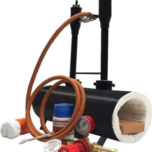 Simond Store Portable Propane Gas Forge Double Burner Knife and Tool Making Blacksmith Farrier Forge