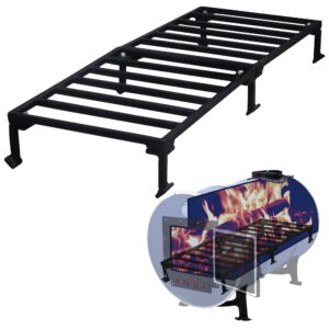 Sonret Burn Barrel Grate Perfect for 30-55 Gallon Barrel Metal Barrel - Grate for Wood Stove Camping Equipment Barrel Stove Kits - Barrel woodstove kit for Emergency Heating & Cooking and Survival