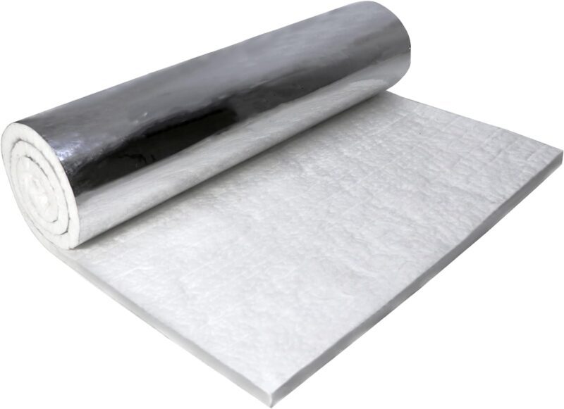 1" Ceramic Fiber Insulation Blanket 2300F 8# High Temp Insulation 24" x