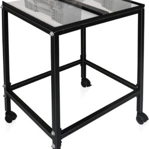 Large Compact Dumbbell Rack & Weight Rack W/ Lockable Wheels?eavy-Duty Dumbbell Stand Folds Flat for Easy Storage & 150 LB Capacity of Power Block Dumbbell Rack & Use Expandable Dumbbells for Home Gym