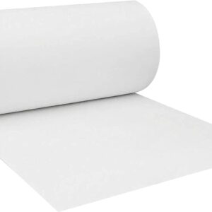 Ceramic Fiber Paper - 1/8" (3 mm) Thick x 24 Inches x 15 Feet - 2300F Rated - High Temperature Insulation Gasket Paper for Kiln, Furnace, Stove, Glass Fusing - Non-Asbestos