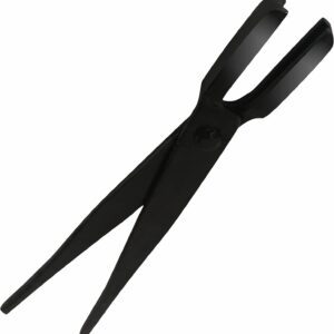Simond Store Blacksmith Tongs - 16" Vbit Slot Jaw Forging Tongs for Grabbing Square Stock of Knife Making - Forging Tools and Equipment for Beginner and Professional Blacksmith, Bladesmith, Farrier